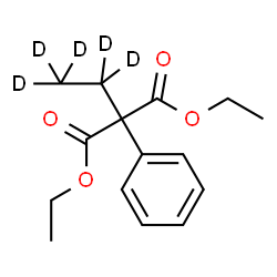 ChemSpider 2D Image | Diethyl (~2~H_5_)ethyl(phenyl)malonate | C15H15D5O4