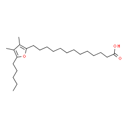 ChemSpider 2D Image | 13-(3,4-Dimethyl-5-pentyl-2-furyl)tridecanoic acid | C24H42O3