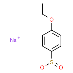 ChemSpider 2D Image | Sodium 4-ethoxybenzenesulfinate | C8H9NaO3S