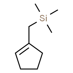 ChemSpider 2D Image | (1-Cyclopenten-1-ylmethyl)(trimethyl)silane | C9H18Si