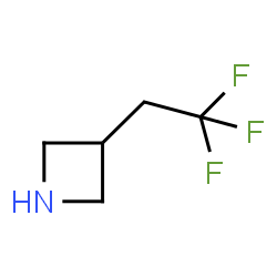 ChemSpider 2D Image | 3-(2,2,2-Trifluoroethyl)azetidine | C5H8F3N