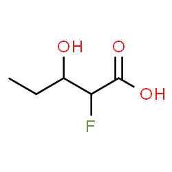 ChemSpider 2D Image | 2-Fluoro-3-hydroxypentanoic acid | C5H9FO3