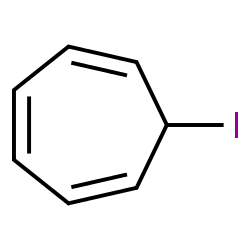 ChemSpider 2D Image | 7-Iodo-1,3,5-cycloheptatriene  | C7H7I