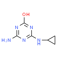 ChemSpider 2D Image | N-cyclopropylammeline | C6H9N5O