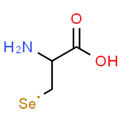 ChemSpider 2D Image | (2-Amino-2-carboxyethyl)selanyl | C3H6NO2Se