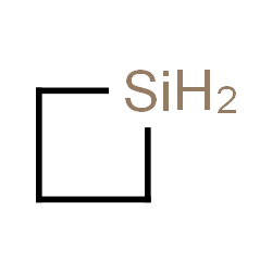 ChemSpider 2D Image | 1$l^{2}-silacyclobutane | C3H6Si