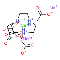 ChemSpider 2D Image | Acetate, 2,2',2'',2''',2''''-(1,2-ethanediylammonio)pentakis-, calcium sodium salt (1:1:3) | C14H21CaN3Na3O10