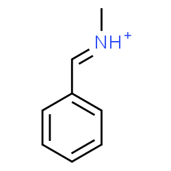 ChemSpider 2D Image | (E)-N-Methyl(phenyl)methaniminium | C8H10N