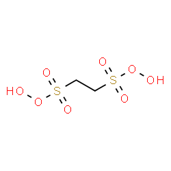 ChemSpider 2D Image | 1,2-Ethanedisulfonoperoxoic acid | C2H6O8S2