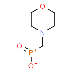 ChemSpider 2D Image | (4-Morpholinylmethyl)(oxo)phosphoniumolate | C5H10NO3P