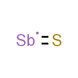 ChemSpider 2D Image | Thioxostibinyl | SSb