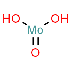 ChemSpider 2D Image | Dihydroxy(oxo)molybdenum | H2MoO3
