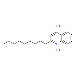 ChemSpider 2D Image | 1,4-Dihydroxy-2-nonylquinolinium | C18H26NO2
