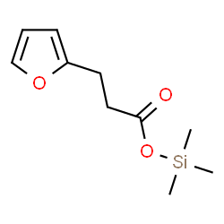 ChemSpider 2D Image | Trimethylsilyl 3-(2-furyl)propanoate | C10H16O3Si