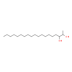 ChemSpider 2D Image | 2,3-Nonadecanediol | C19H40O2