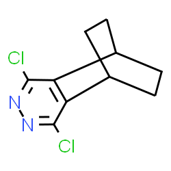 ChemSpider 2D Image | 1,4-DICHLORO-5,6,7,8-TETRAHYDRO-5,8-ETHANOPHTHALAZINE | C10H10Cl2N2