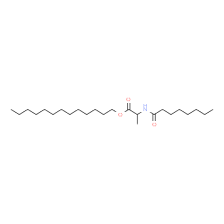 ChemSpider 2D Image | Tridecyl N-octanoylalaninate | C24H47NO3