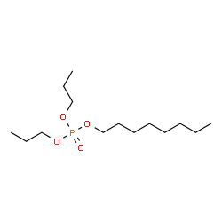 ChemSpider 2D Image | Octyl dipropyl phosphate | C14H31O4P