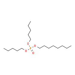 ChemSpider 2D Image | Octyl dipentyl phosphate | C18H39O4P