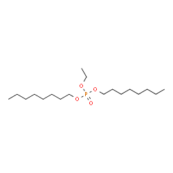 ChemSpider 2D Image | Ethyl dioctyl phosphate | C18H39O4P