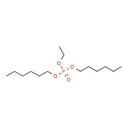 ChemSpider 2D Image | Ethyl dihexyl phosphate | C14H31O4P