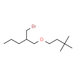 ChemSpider 2D Image | 1-Bromo-2-[(3,3-dimethylbutoxy)methyl]pentane | C12H25BrO