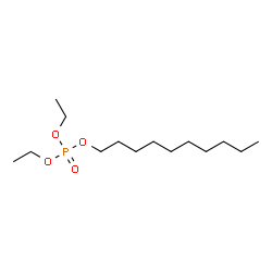 ChemSpider 2D Image | Decyl diethyl phosphate | C14H31O4P