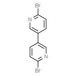 ChemSpider 2D Image | 6,6'-Dibromo-3,3'bipyridine | C10H6Br2N2