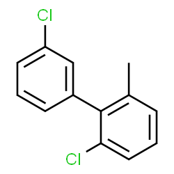 ChemSpider 2D Image | 2,3'-Dichloro-6-methylbiphenyl | C13H10Cl2