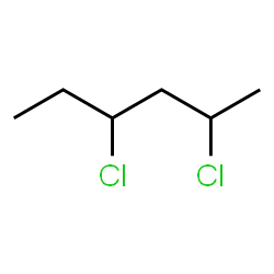 ChemSpider 2D Image | 2,4-Dichlorohexane | C6H12Cl2
