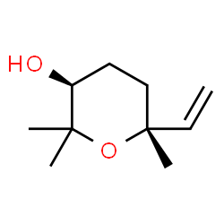 ChemSpider 2D Image | trans-(+)-linalool oxide pyranoid | C10H18O2