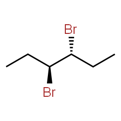 ChemSpider 2D Image | (3R,4S)-3,4-Dibromohexane | C6H12Br2