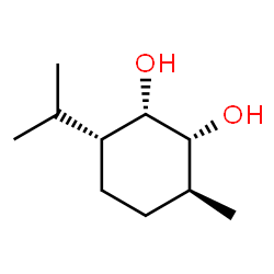 ChemSpider 2D Image | (1R,2S,3R,6S)-3-Isopropyl-6-methyl-1,2-cyclohexanediol | C10H20O2