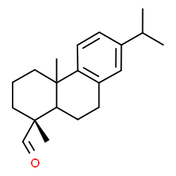 ChemSpider 2D Image | Abieta-8,11,13-trien-18-al | C20H28O