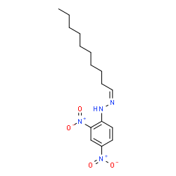 ChemSpider 2D Image | (1Z)-1-Decylidene-2-(2,4-dinitrophenyl)hydrazine | C16H24N4O4