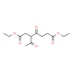 ChemSpider 2D Image | Diethyl 3-acetyl-4-oxoheptanedioate | C13H20O6