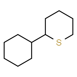 ChemSpider 2D Image | 2-Cyclohexylthiacyclohexane | C11H20S