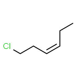 ChemSpider 2D Image | (3Z)-1-Chloro-3-hexene | C6H11Cl