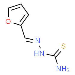 ChemSpider 2D Image | (2E)-2-(2-Furylmethylene)hydrazinecarbothioamide | C6H7N3OS