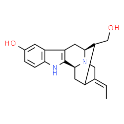 ChemSpider 2D Image | (16xi,19E)-Sarpagan-10,17-diol | C19H22N2O2
