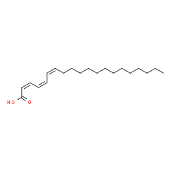 ChemSpider 2D Image | (2Z,4Z,6Z)-2,4,6-Icosatrienoic acid | C20H34O2