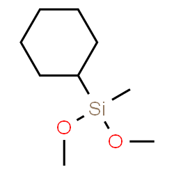 ChemSpider 2D Image | Cyclohexyldimethoxymethylsilane | C9H20O2Si