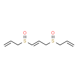 ChemSpider 2D Image | (1E)-1,3-Bis(allylsulfinyl)-1-propene | C9H14O2S2