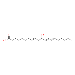 ChemSpider 2D Image | 11-hydroxy-8,12,14-eicosatrienoic acid | C20H34O3
