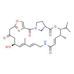 ChemSpider 2D Image | Pristinamycin IIB | C28H37N3O7