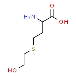 ChemSpider 2D Image | S-(2-Hydroxyethyl)homocysteine | C6H13NO3S