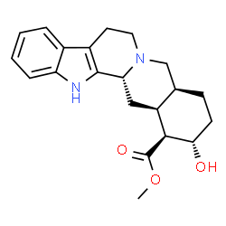 ChemSpider 2D Image | 3-epi-a-Yohimbine | C21H26N2O3