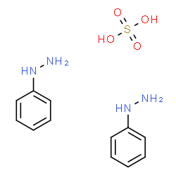 ChemSpider 2D Image | Phenylhydrazine Sulfate | C12H18N4O4S