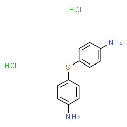 ChemSpider 2D Image | 4,4'-Sulfanediyldianiline dihydrochloride | C12H14Cl2N2S