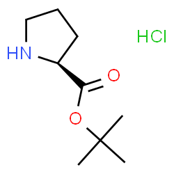 ChemSpider 2D Image | H-Pro-OtBu hydrochloride | C9H18ClNO2